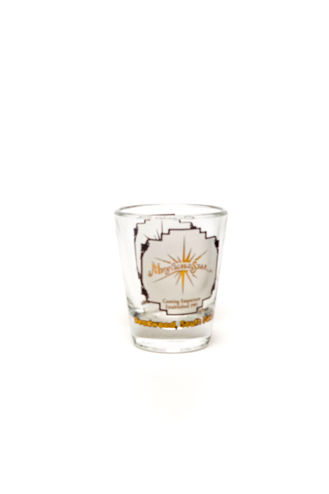 Mirage Casino shot glass from the collection