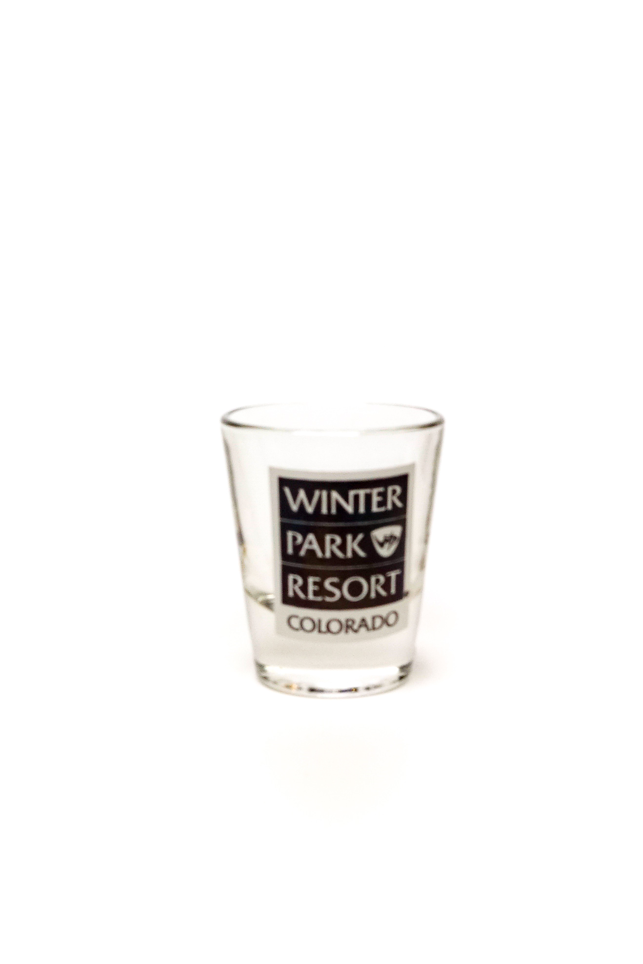 Winter Park Resort shot glass from the collection
